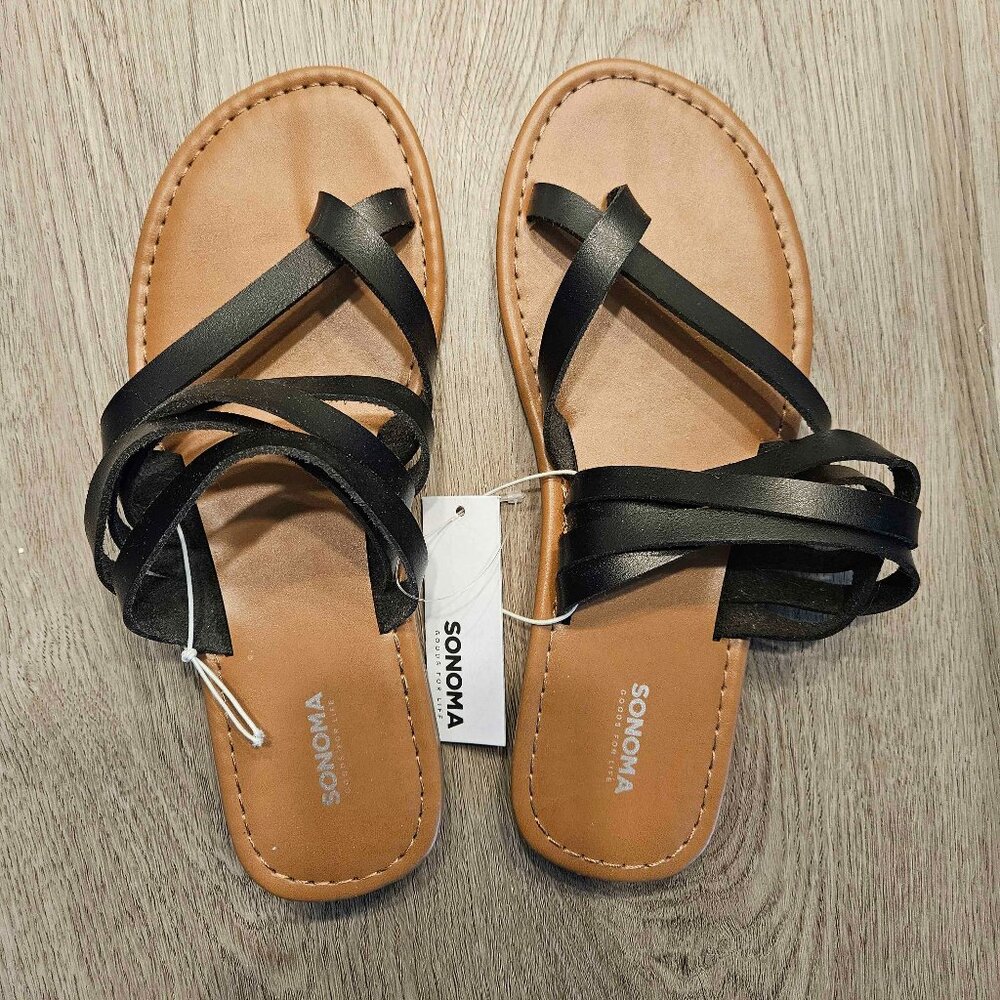 Sonoma Goods For Life Cressida Women's Thong Sandals, Size 6